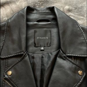 DYNAMITE faux leather jacket